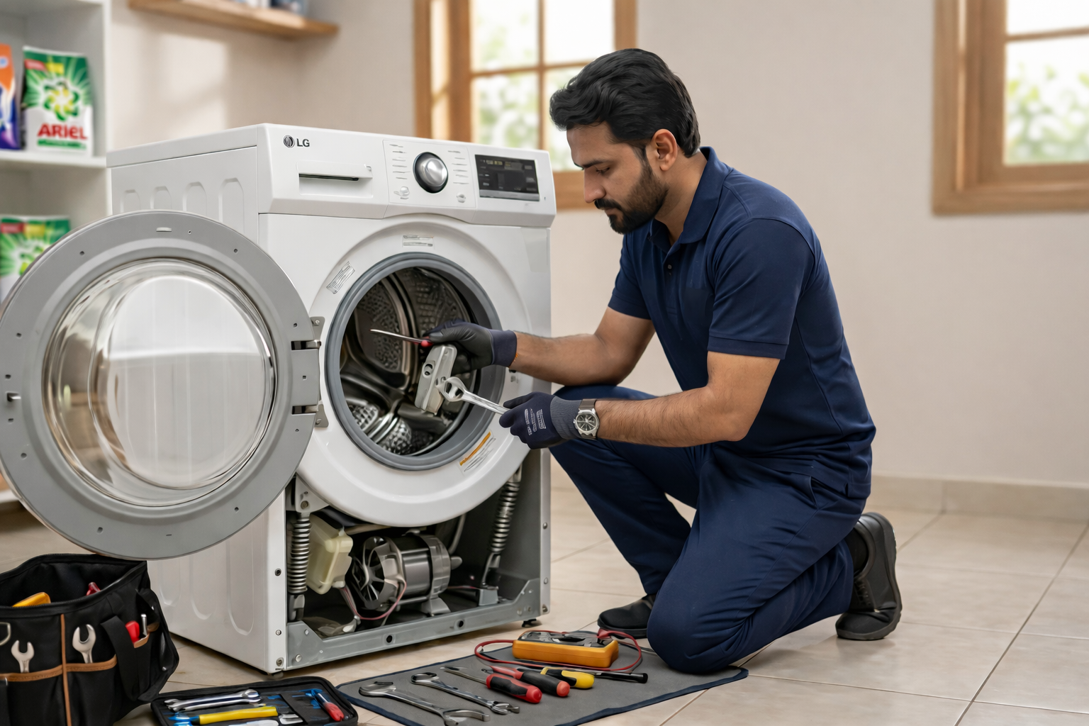 Washing machine repair - front-load and top-load repair service